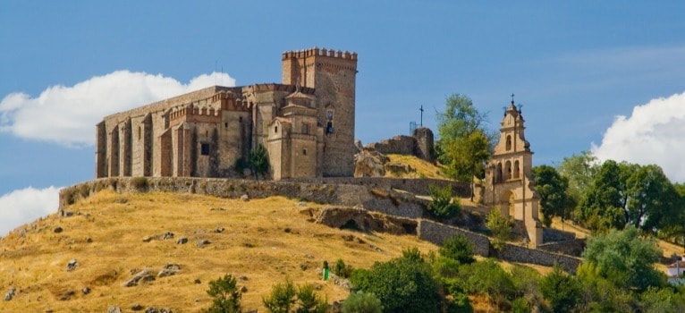 Que faire à Aracena (Huelva) en une journée – Château et église à Aracena